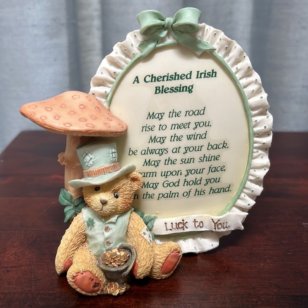 Cherished Teddies, A Cherished Irish Blessing, Discontinued in original box